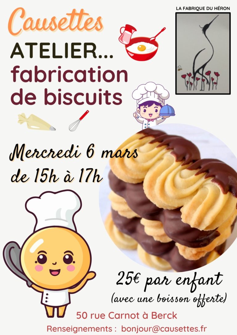 Lire la suite à propos de l’article Atelier pâtisserie pour enfants (bio)