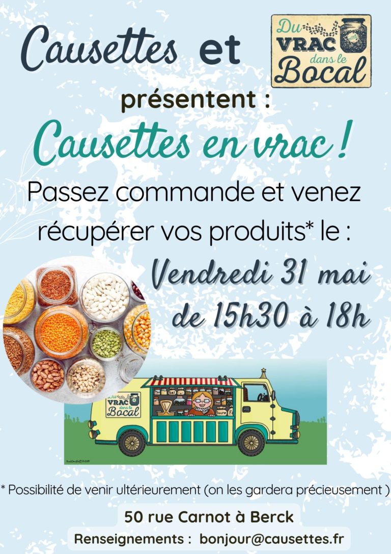 Lire la suite à propos de l’article Du vrac chez Causettes : 1ère livraison le 31 mai