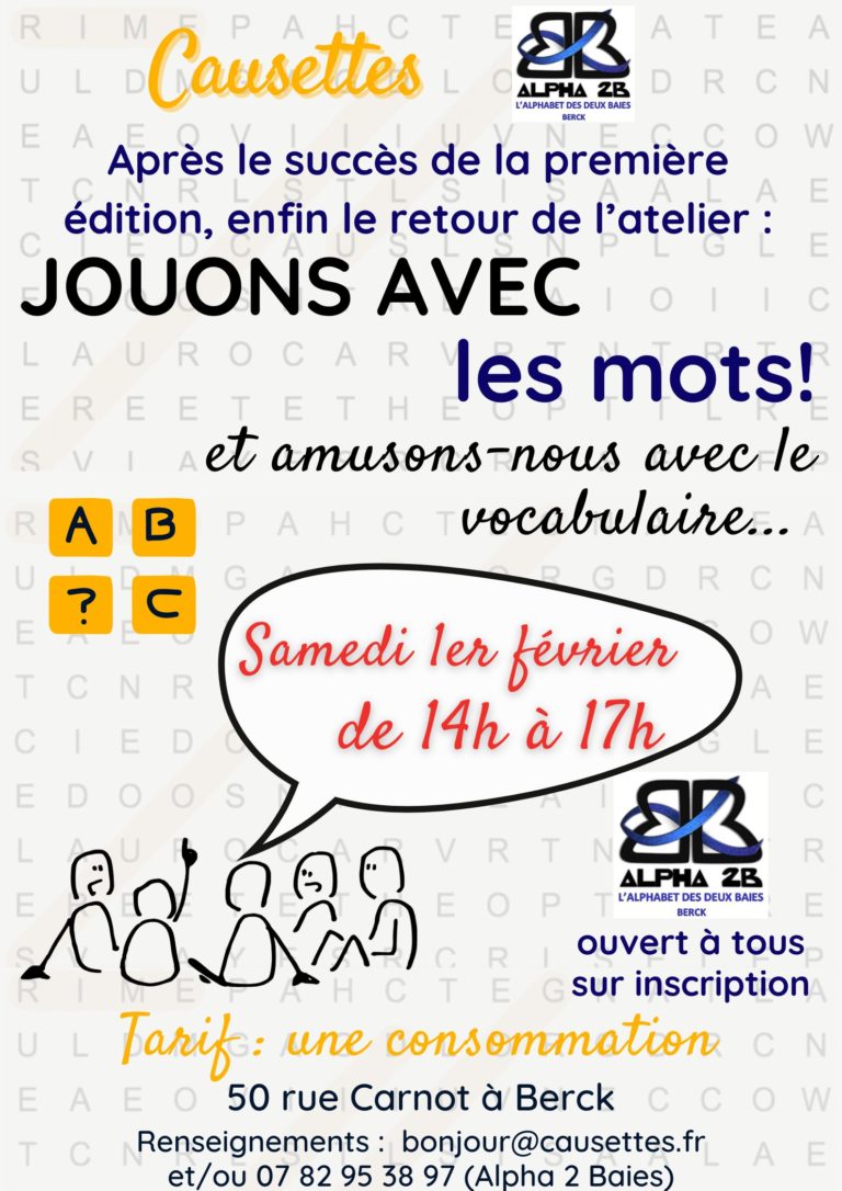 Lire la suite à propos de l’article Jouons avec les mots chez Causettes