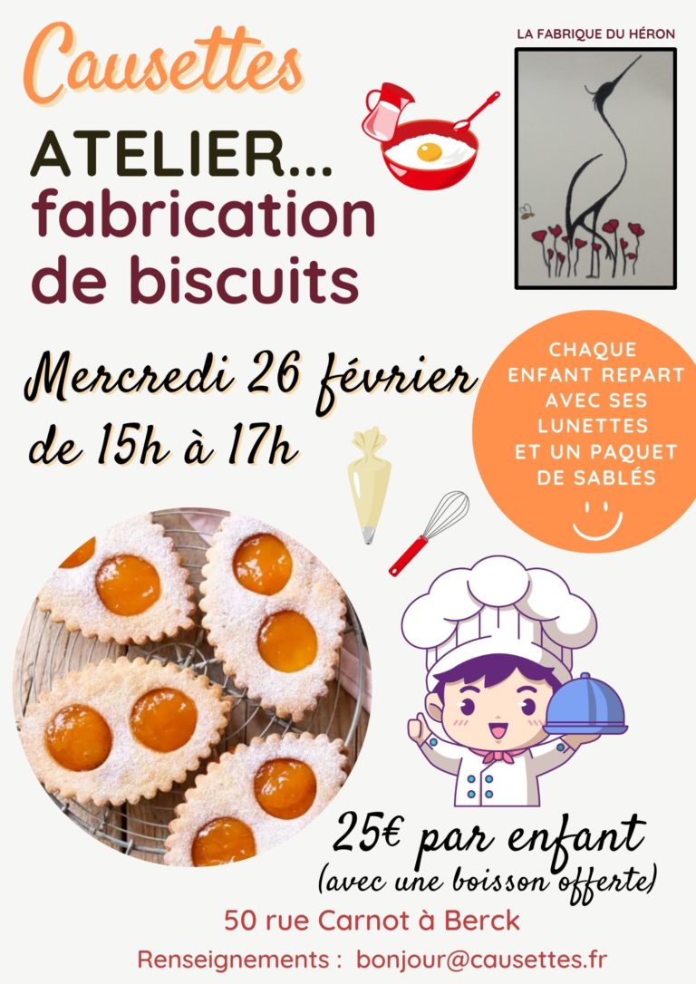 Lire la suite à propos de l’article Atelier pâtisserie pour enfants