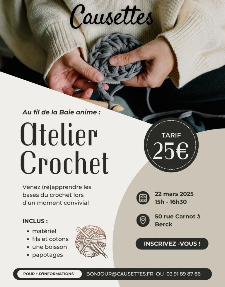 Lire la suite à propos de l’article Atelier crochet !