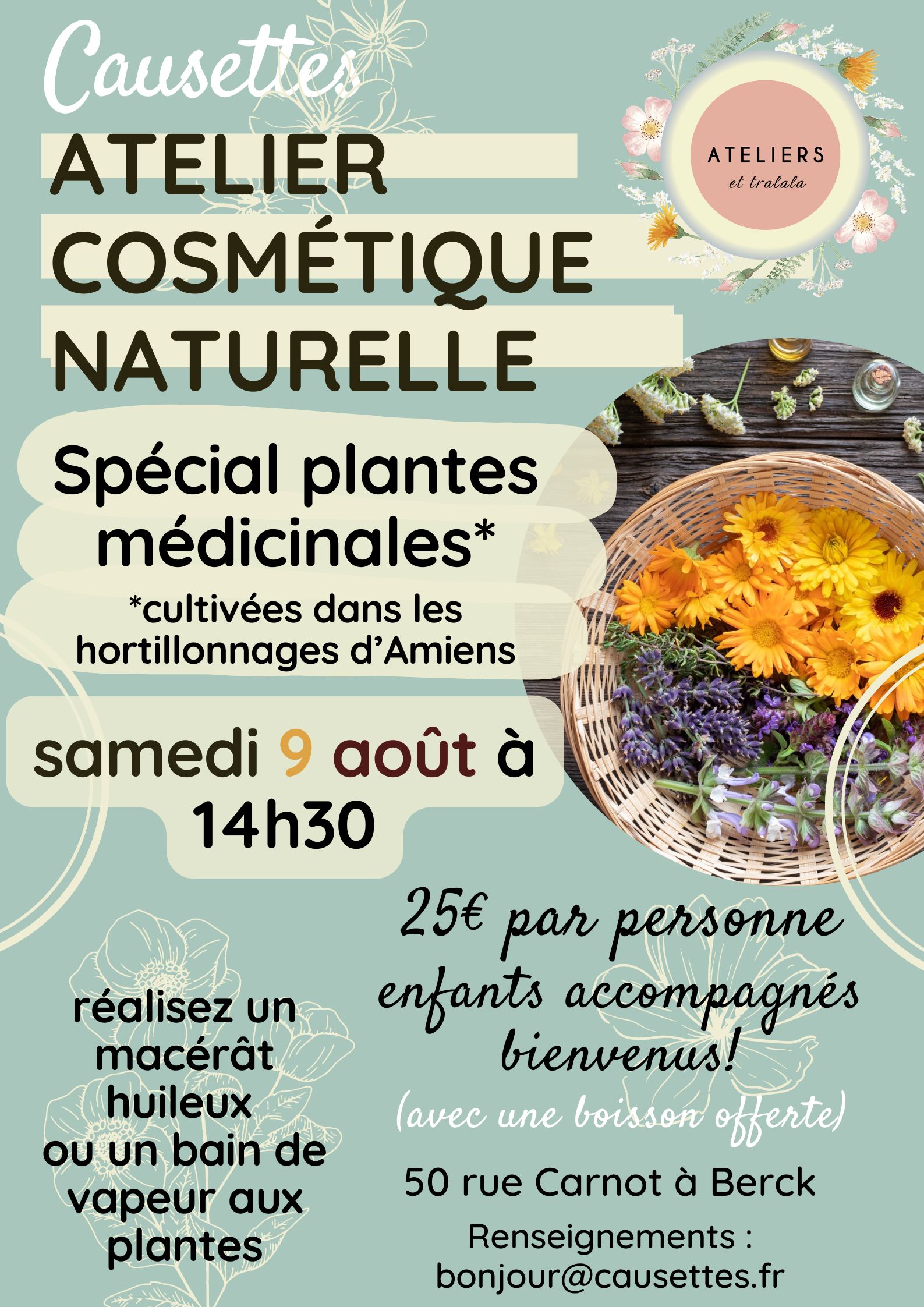 Atelier cosmétique naturelle