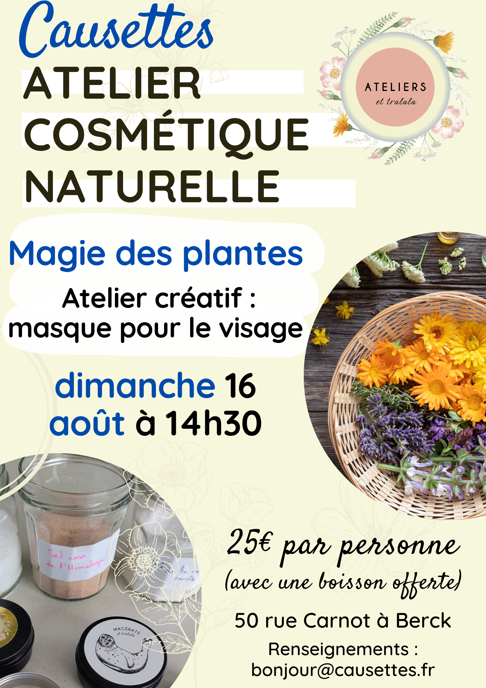 Atelier de cosmétique naturelle